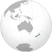 Новая Зеландия - Местоположение